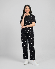 Midnight Hearts Pajama Set