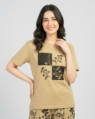 Earthy Bloom Lounge Pajama