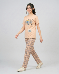 Cloud Comfort Nightsuit Set - Bubble