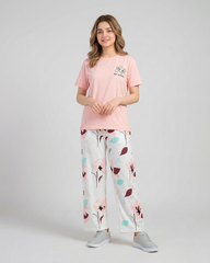 Rosy Blossom Pajama Set