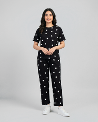 Midnight Hearts Pajama Set
