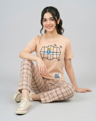 Cloud Comfort Nightsuit Set - Bubble