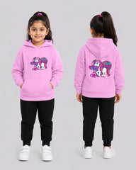 Kids Winter Hoodie Set | Unicorn Printed