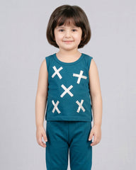 Dark Teal Bow Set