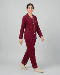 Maroon Classic Dream Lounge Set