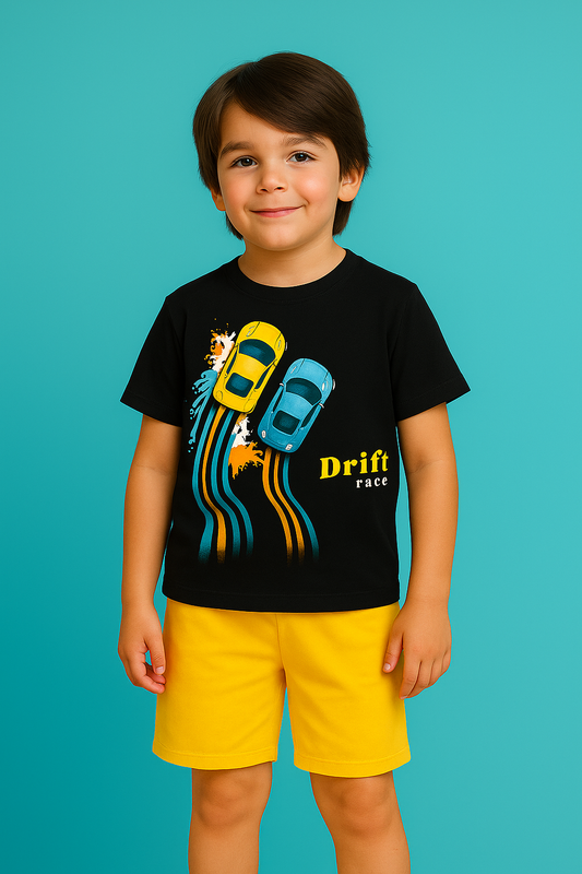 Drift Race Short Set