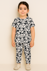 Cartoon Graphic Kids Pajama Set