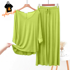 V-Neck Women Night Suit PJ Set ARTICLE NO# 56