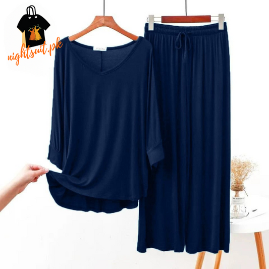 V-Neck Women Night Suit PJ Set ARTICLE NO# 56