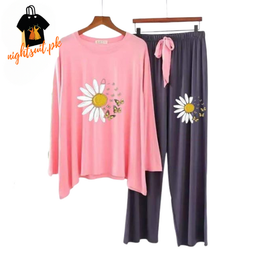 Daisy Flower Printed Loungewear