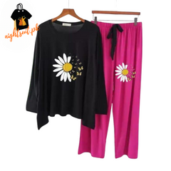 Daisy Flower Printed Loungewear