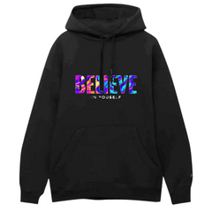 Believe in Yourself Printed Hoodie