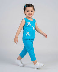 Sky Blue Bow Set