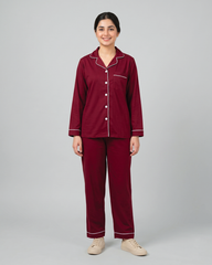 Maroon Classic Dream Lounge Set