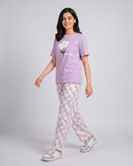 Dreamy Cloud Print Pajama Set