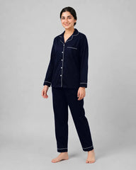 Navy Blue Classic Dream Lounge Set