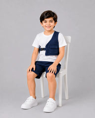 Urban Adventurer Short Set - Navy Blue