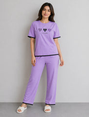 Soft Heart Minimal Pajama Set