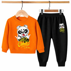 Kids Winter Sweat Shirt Set | No Limit Bear Printed