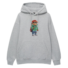Green Polo Bear Hoodie