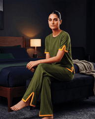 Baggy Style Loungewear - Green