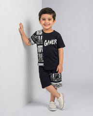 Game On Kids Short Set