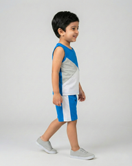 Mono Sport Shorts Set - Blue