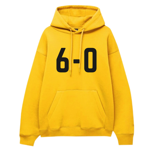 6-0 Puff Vinyl Print Hoodie – Premium Unisex Streetwear