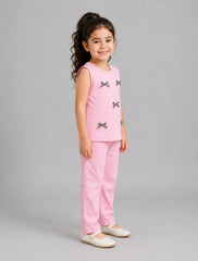 Baby Pink Bow Set