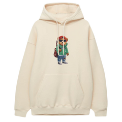 Green Polo Bear Hoodie