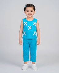 Sky Blue Bow Set