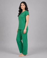 Cozy Core Lounge Set - Forest Green