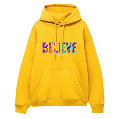 Believe in Yourself Printed Hoodie