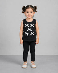 Black Midnight Bow Set