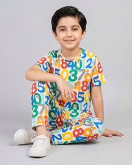 Numbers Snug Kids Pajama Set