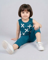Dark Teal Bow Set