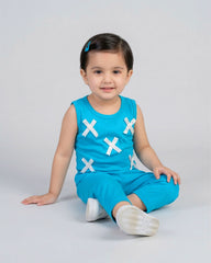 Sky Blue Bow Set