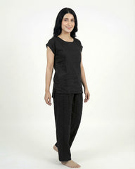 Cozy Core Lounge Set - Black