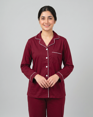 Maroon Classic Dream Lounge Set