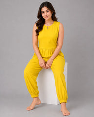 Classic Jumpsuit - Yellow