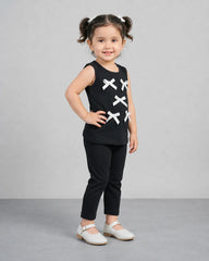 Black Midnight Bow Set
