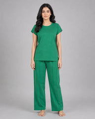 Cozy Core Lounge Set - Forest Green