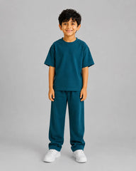 Drop Shoulder Co-Ord Set - Sherwood Green