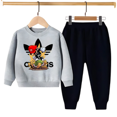 Kids Winter Sweat Shirt Set | Mario + Adidas Printed