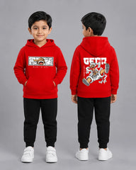 Kids Winter Hoodie Set | Luffy Gear Printed