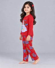 Little Angel Princess Pajama Set - Red