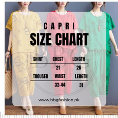 Printed Capri PJ Set