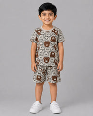 Bear Buddy Short Set