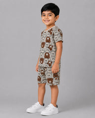 Bear Buddy Short Set