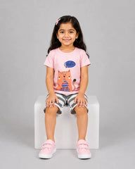 Hello Cat Short Set